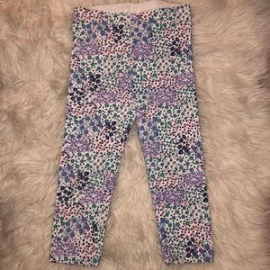 Tea Collection Floral Capri Leggings- NBW